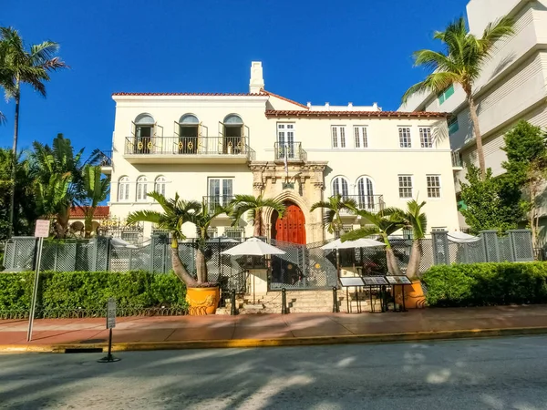 Miami Estados Unidos América Novembro 2019 Villa Casa Casuarina Uma — Fotografia de Stock