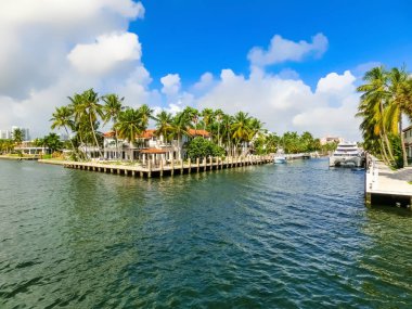 Lüks malikanede Fort Lauderdale küçük Venedik bilinen özel bölümü