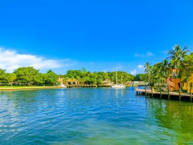 Lüks malikanede Fort Lauderdale küçük Venedik bilinen özel bölümü