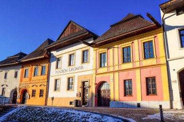 Poprad, Slovakya - 01 Ocak 2020: Slovakya 'nın Poprad kentindeki antik Slovak şehri Spisska Sobota