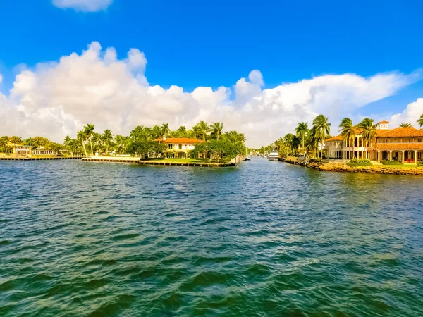 Luxury Mansion Exclusive Part Fort Lauderdale Known Small Venice — Stock Photo, Image