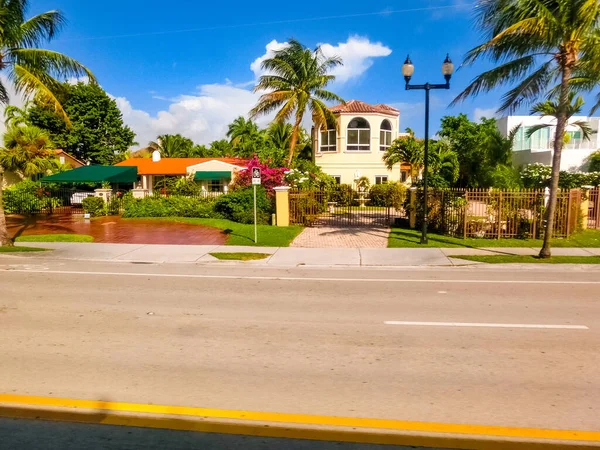 Las Olas Boulevard Mit Modernen Gebäuden Blick Von Brücke — Stockfoto