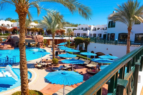 Sharm Sheikh Egypt February 2020 View Hotel Verginia Sharm Resort — Stock Photo, Image