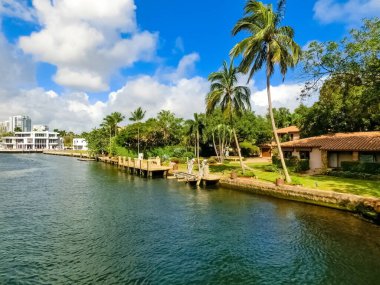 Lüks malikanede Fort Lauderdale küçük Venedik bilinen özel bölümü