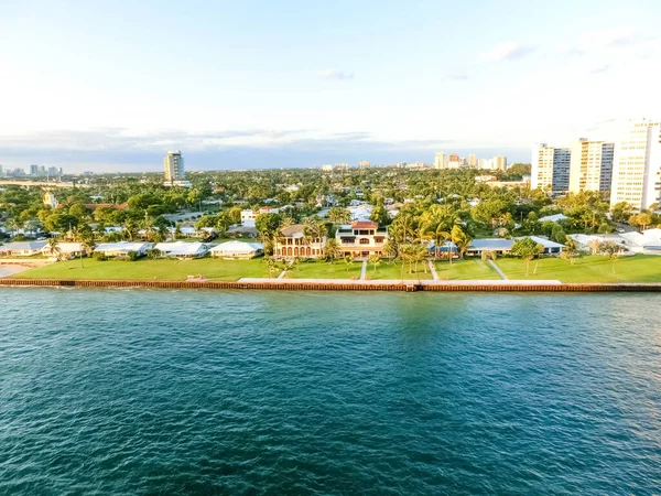 Cityscape Lauderdale Florida Show Beach Condominium — стокове фото