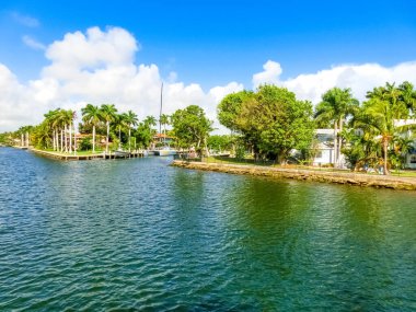 Lüks malikanede Fort Lauderdale küçük Venedik bilinen özel bölümü