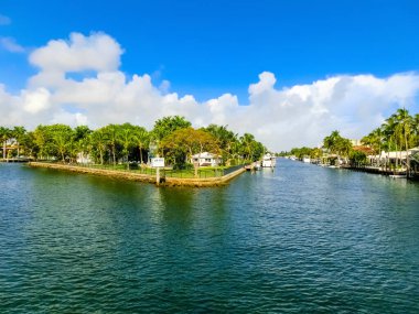 Lüks malikanede Fort Lauderdale küçük Venedik bilinen özel bölümü