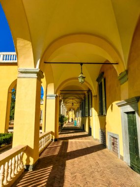 Cenova, Liguria, İtalya - 11 Eylül 2019: Villa del Principe ve İtalya 'daki Cenova Bahçeleri