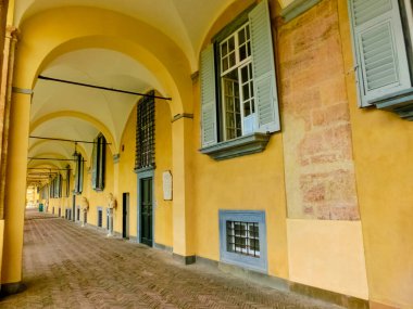 Cenova, Liguria, İtalya - 11 Eylül 2019: Villa del Principe ve İtalya 'daki Cenova Bahçeleri