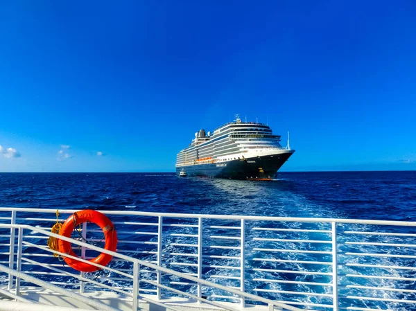 Half Moon Cay Island Bahamas December 2019 Holland America Cruise — Stock Photo, Image