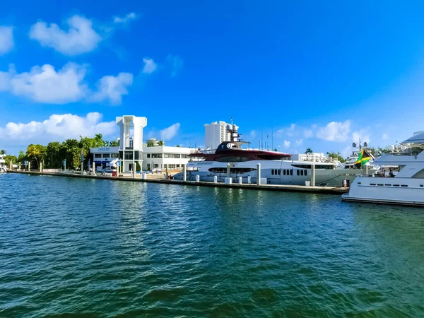 Fort Lauderdale Décembre 2019 Paysage Urbain Fort Lauderdale Floride Montrant — Photo