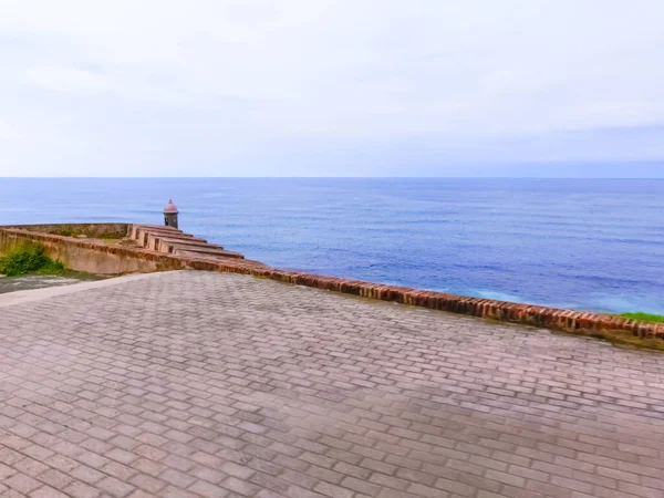 Der Alte Friedhof Von San Juan Puerto Rico Und Grauer — Stockfoto