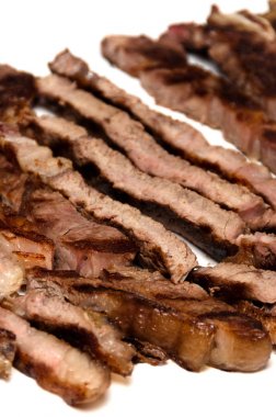 iyi biftek kıyılmış biberiye Barbekü