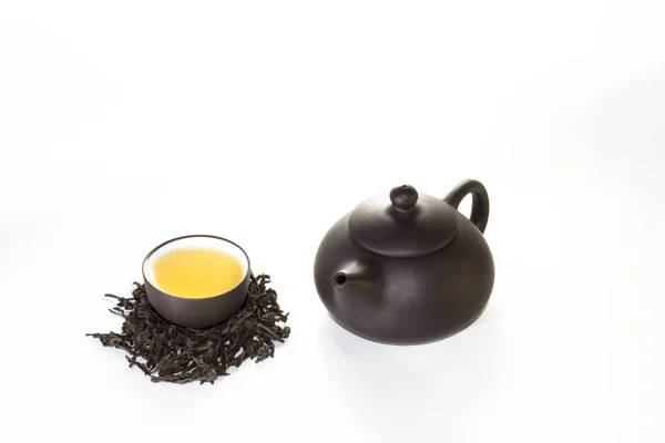 Chakhu、茶胡のセラミック ティー ポット — ストック写真