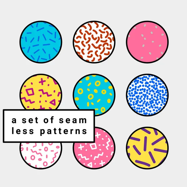 Neo Memphis tarzı desen paketi