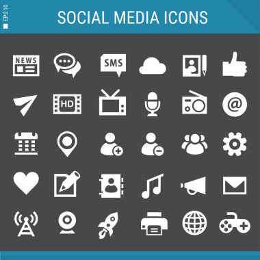 Sosyal medya simgeleri 