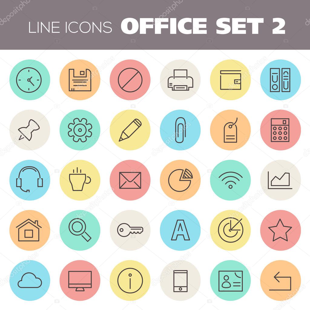Inline Office Icons 