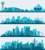 Картина, постер, плакат, фотообои "stylish cityscape infographics", артикул 162740256
