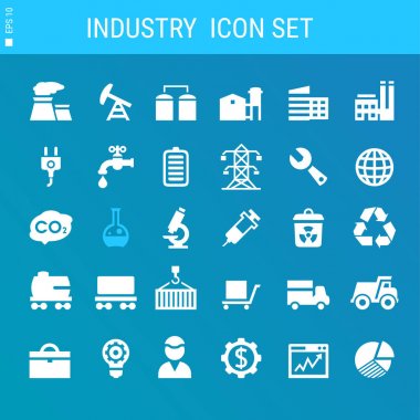 Endüstriyel Icons Collection