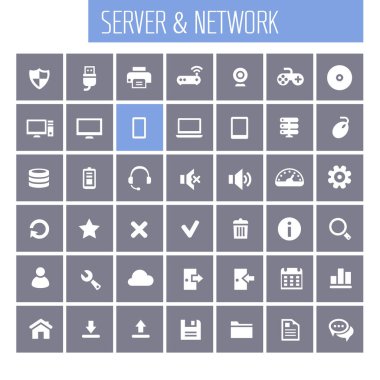 simgeler bilgisayar ve sunucu kümesi ağları 