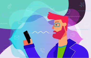 Ses asistanı Concept Banner 'ı kullanarak. Moda Karakter Tasarımı II