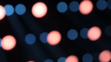 Renkli Ray sahne arka planda hafif bulanık odak