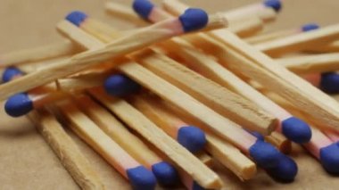 Dağınık maçlar, yakın çekim video