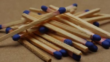 Dağınık maçlar, yakın çekim video