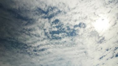 cirrocumulus bulutlar ve güneş