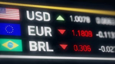 Brezilya Reali, bize Doları, Euro karşılaştırma, düşen para, mali kriz
