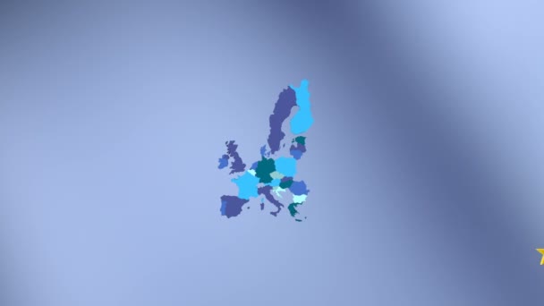 Europa central y oriental, Europa central y oriental, Europa central y oriental — Vídeo de stock