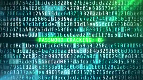Hacker krade data, narušuje systém. Probíhá luštění hesla, krádež