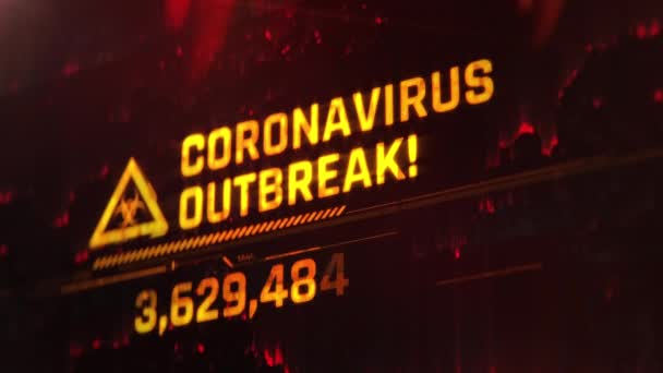 Éclosion de coronavirus, nombre de personnes infectées dans le monde, zone de quarantaine