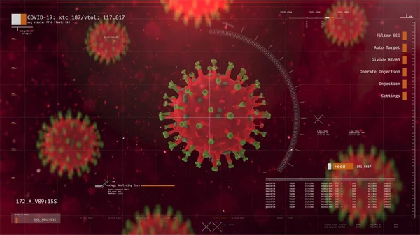 Coronavirus COVID-19 virüs araştırma ve analizi, aşı geliştirme, araştırma
