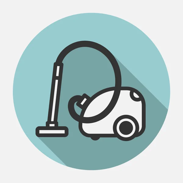 Vector cleaner icon in a flat style. — Stock Vector