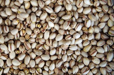 Antep fıstığı yukarıdan görüntülemek