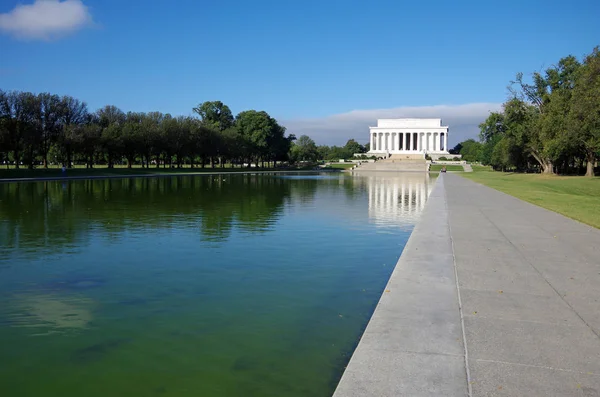 Lincoln Memorial op de National Mall. Washington Dc — Stockfoto