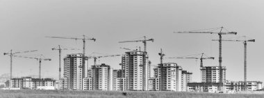 Raanana-20 Şubat 2017: Israil Inşaat sitesi