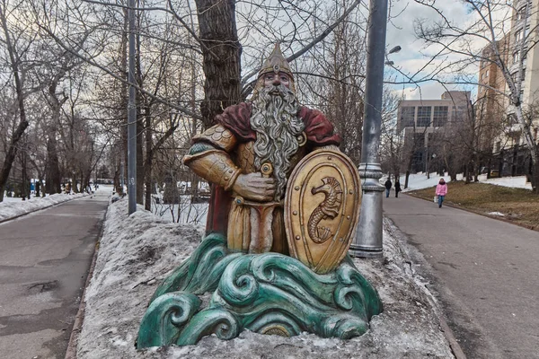Moskva - 10 januari 2017: skulpturer i parken Moskva — Stockfoto