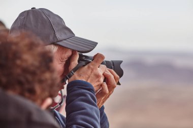 Mitzpe Ramon, 02 Aralık 2016: fotoğrafçı alır m resimleri