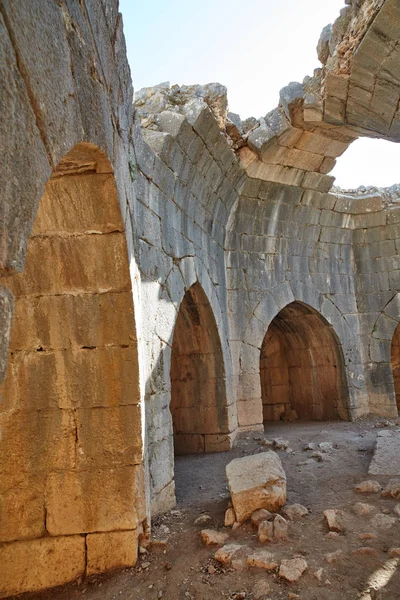 Ruines de la tour Nimrod, nord d'Israël — Photo