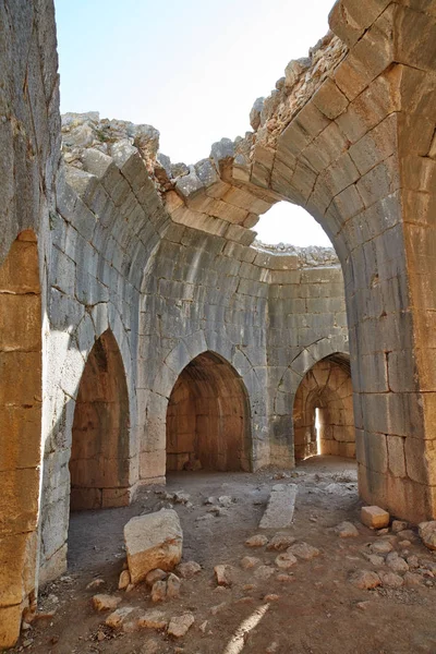 Ruines de la tour Nimrod, nord d'Israël — Photo
