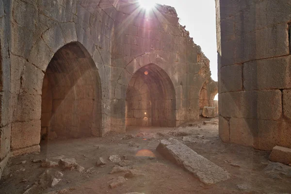 Ruinas de torre de Nimrod, norte de Israel — Foto de Stock