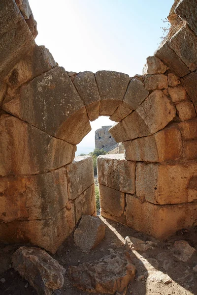 Ruines de la tour Nimrod, nord d'Israël — Photo