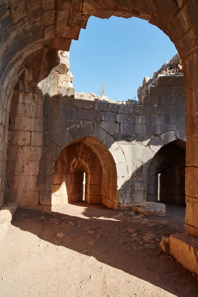 Ruinas de torre de Nimrod, norte de Israel — Foto de Stock