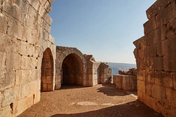 Nimrod Kulesi kalıntıları, Kuzey İsrail — Stok fotoğraf