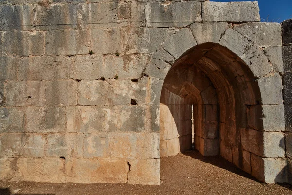 Nimrod věž zříceniny, severní Izrael — Stock fotografie