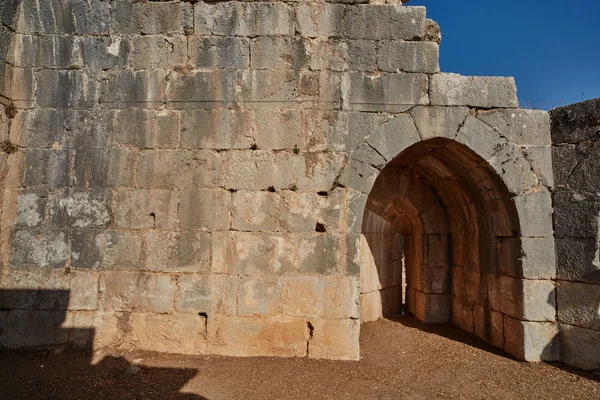 Nimrod torn ruiner, norr Israel — Stockfoto