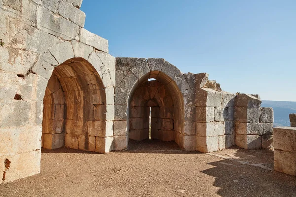 Nimrod torn ruiner, norr Israel — Stockfoto