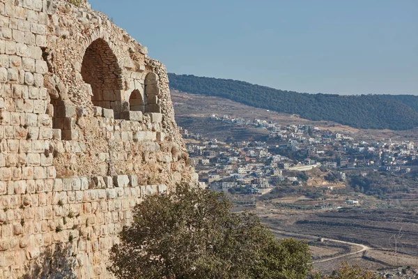 Ruinas de torre de Nimrod, norte de Israel — Foto de Stock